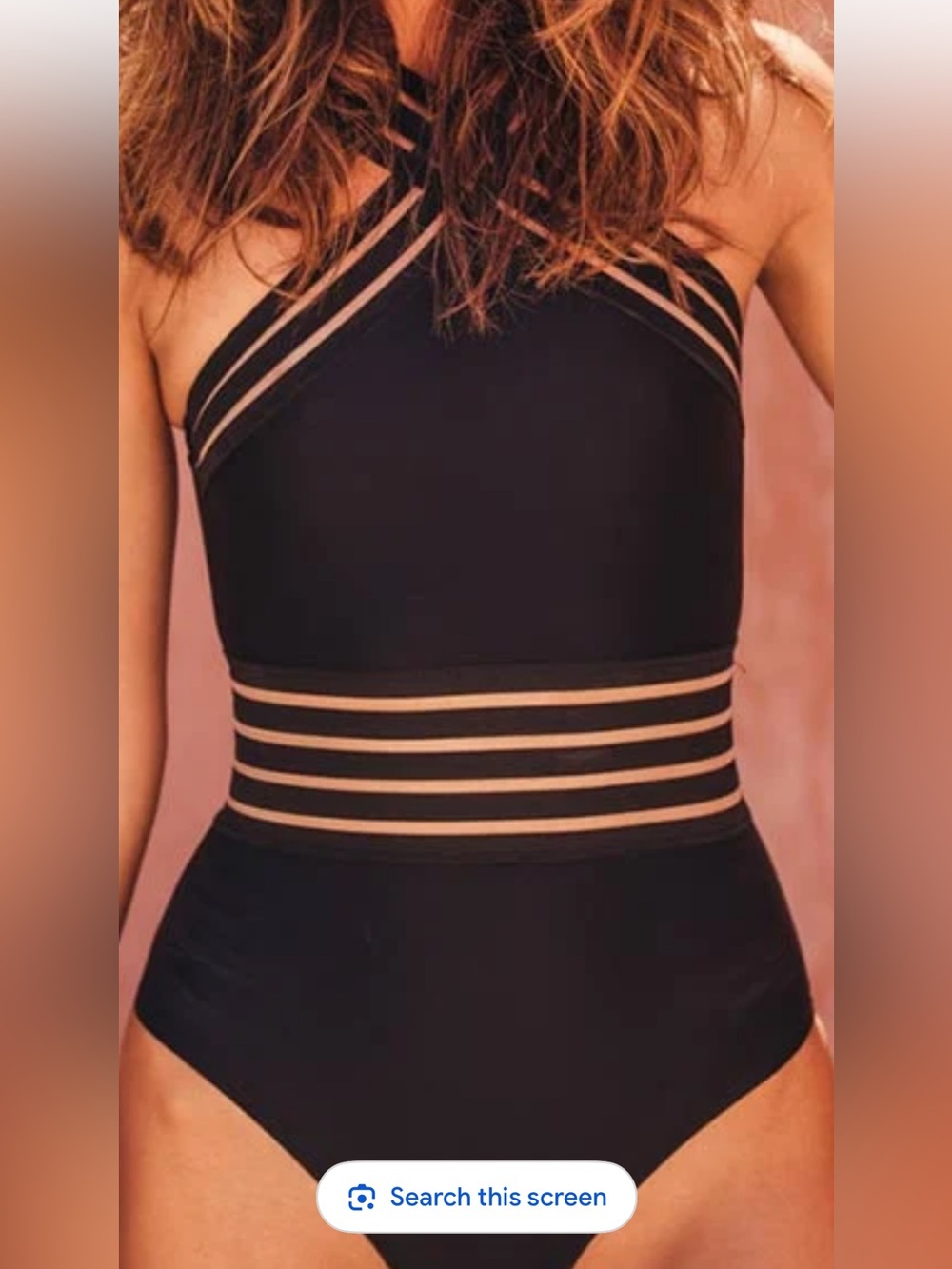 Aava ocean’s favorite imogen black small swimsuit